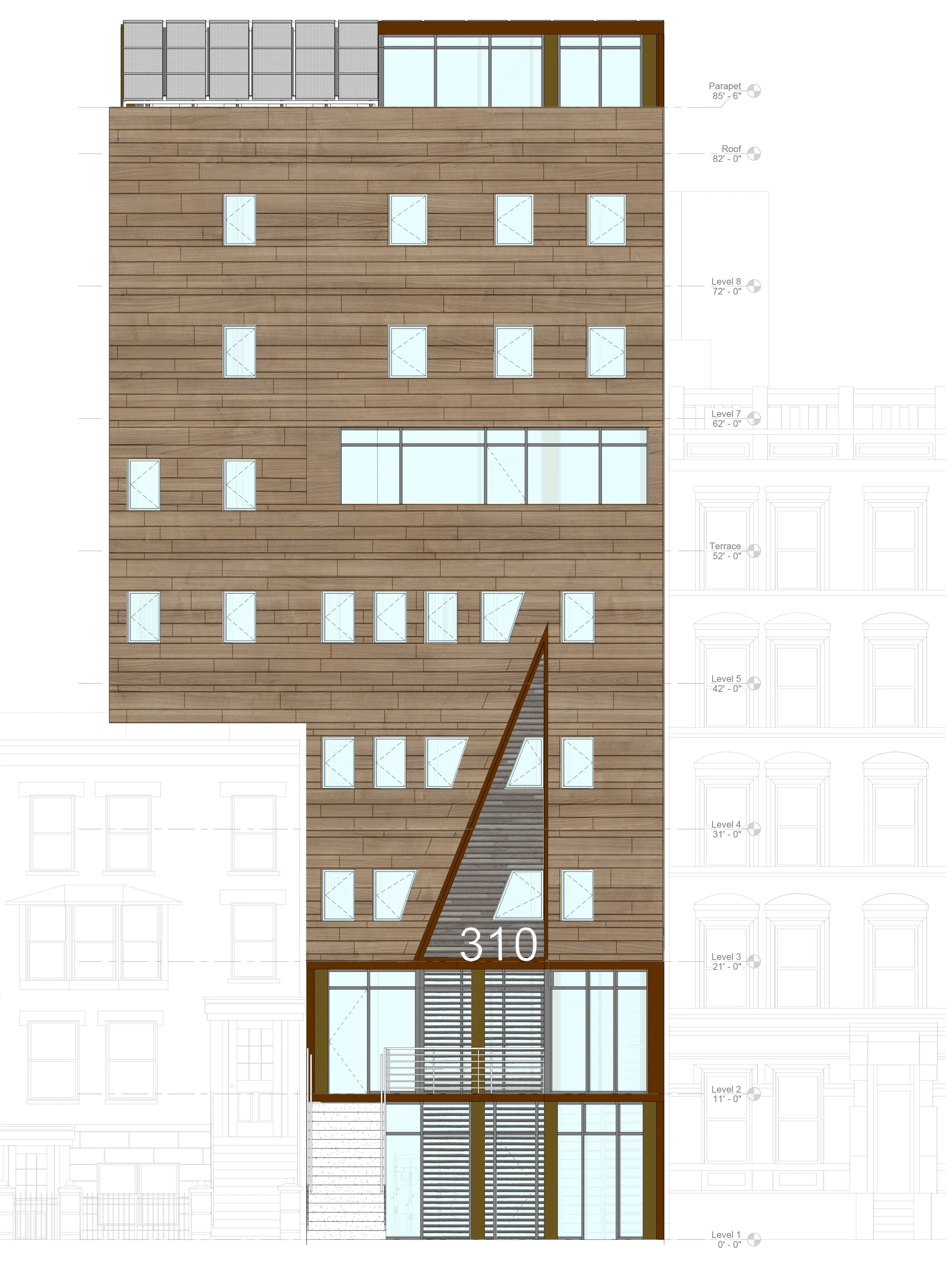 North elevation