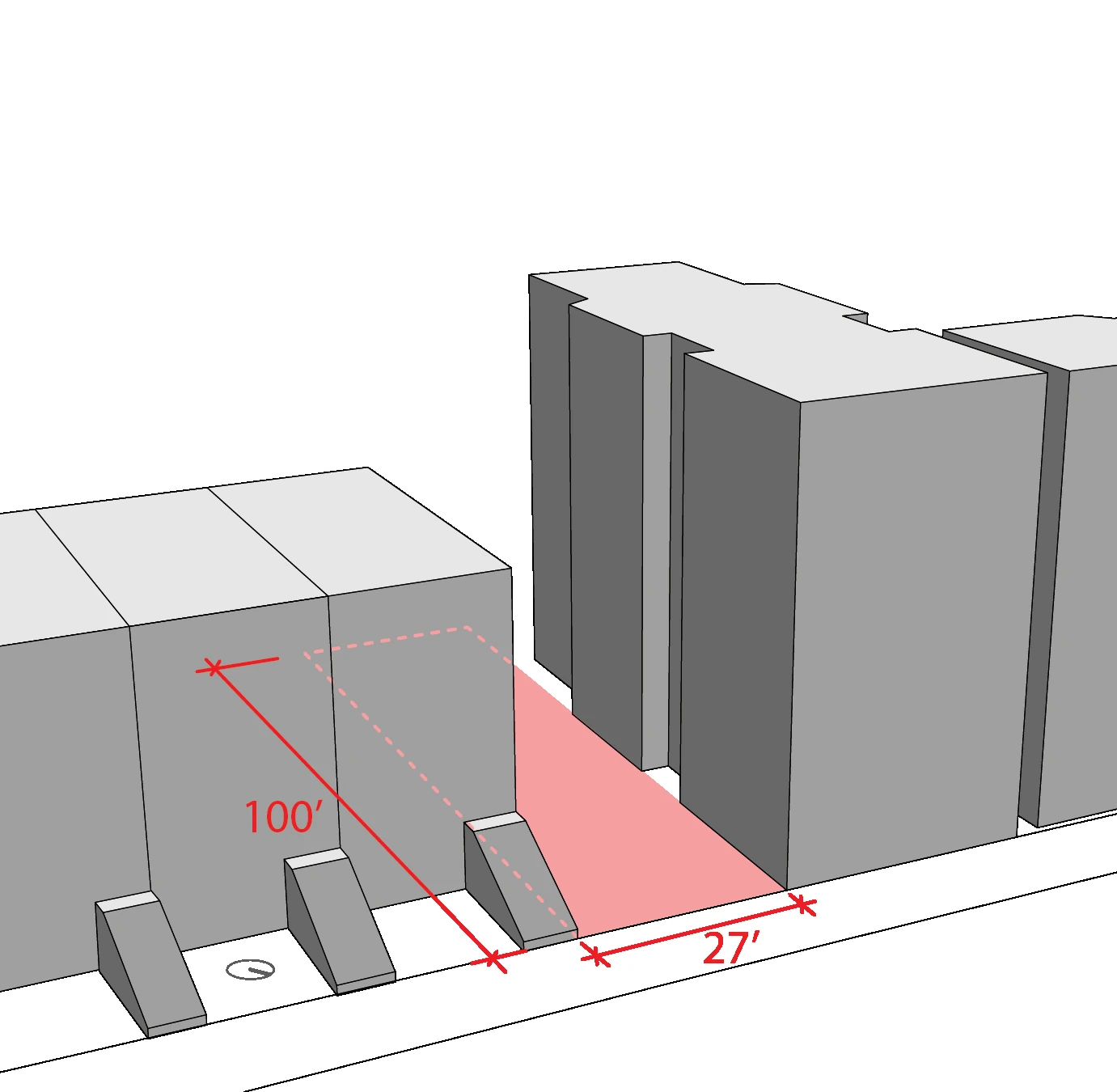 Massing strategy · Lot Area