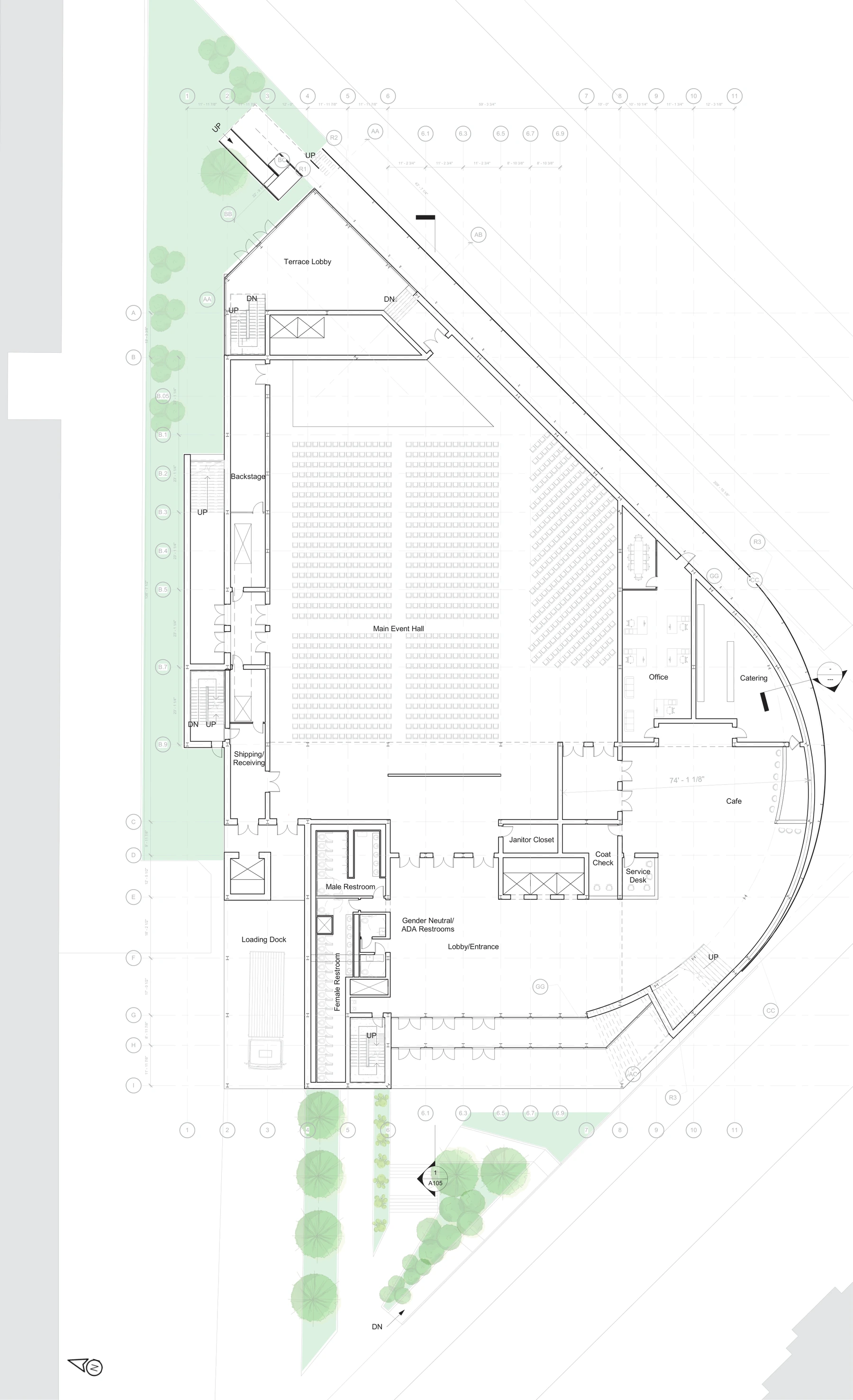 First floor plan